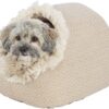 Trixie kattenmand iglo boho beige - Afbeelding 3
