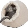 Trixie kattenmand iglo boho beige - Afbeelding 5