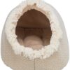 Trixie kattenmand iglo boho beige - Afbeelding 7