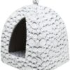 Trixie kattenmand iglo mila pluche wit / grijs - Afbeelding 2