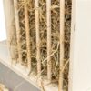 Trixie voederstation met voerbak / waterbak / hooiruif hout naturel - Afbeelding 5