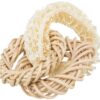Trixie luffaring met rotan-en maïsblad ring naturel - Afbeelding 2