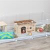 Trixie indoorren metaal / kunststof wit