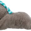 Trixie pluche luiaard grijs met heartbeat voor puppy - Afbeelding 4