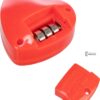 Trixie pluche luiaard grijs met heartbeat voor puppy - Afbeelding 7