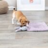 Trixie puppy deken haas lila / lichtgrijs - Afbeelding 4