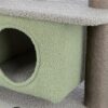 Trixie kitten krabpaal lunito grijs / mintgroen - Afbeelding 3