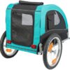 Trixie hondenfietskar limited edition zwart / turquoise - Afbeelding 3