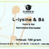 De groene os l-lysine / b6 hond / kat - Afbeelding 2