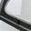 Trixie hondentas rugtas chloe lichtgrijs / zwart - Afbeelding 3