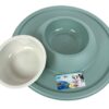 Happy pet mad about pets voerbak / drinkbak volcano salie groen - Afbeelding 2