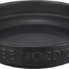 Trixie be nordic voerbak kat keramiek / rubber zwart
