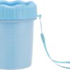 Trixie pootreiniger voor de hond silicone / pp blauw - Afbeelding 2