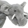 Trixie be eco hangende olifant hondenspeelgoed gerecycled pluche - Afbeelding 4
