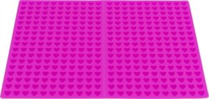 Trixie bakmat met hartjes voor hond en kat silicone