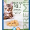 Trixie premio kip & kaas rolletjes voor katten glutenvrij - Afbeelding 2