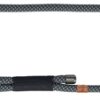 Trixie soft rope hondenriem zwart / grijs