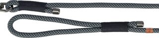 Trixie soft rope hondenriem zwart / grijs - Afbeelding 3