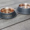 Trixie be nordic voer / waterbak rvs / rubber zwart / brons - Afbeelding 5