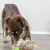 Trixie hondenspeelgoed koe pluche touw - Afbeelding 4