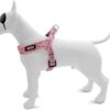 Morso mini hondentuig verstelbaar gerecycled sweet tweet roze - Afbeelding 2