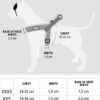 Morso mini hondentuig verstelbaar gerecycled full metal dog bruin - Afbeelding 4