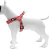 Morso mini hondentuig verstelbaar gerecycled pink think roze - Afbeelding 2