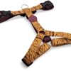 Morso hondentuig h-tuig gerecycled jungle drum oranje