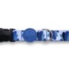 Morso halsband hond gerecycled splash blauw - Afbeelding 2