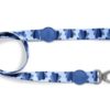 Morso hondenriem gerecycled splash blauw