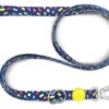 Morso hondenriem verstelbaar gerecycled color invaders paars