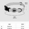 Morso halsband hond gerecycled power flow zwart - Afbeelding 3
