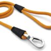 Morso hondenriem regular rope gerecycled gold goud