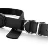 Morso halsband hond waterproof gerecycled black zwart