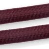 Morso half slip halsband hond soft rope gerecycled plum paars - Afbeelding 2