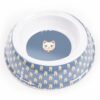 Martin voerbak / drinkbak kat melamine japan assorti - Afbeelding 2