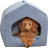 Trixie kattenmand iglo alena blauw / grijs - Afbeelding 6