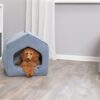 Trixie kattenmand iglo alena blauw / grijs - Afbeelding 7