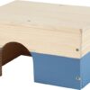 Zolux neolife houten huisje cavia blauw