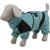 Trixie badjas / huisoverall badstof petrol - Afbeelding 2