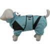 Trixie badjas / huisoverall badstof petrol - Afbeelding 3