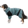 Trixie badjas / huisoverall badstof petrol - Afbeelding 8