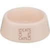 Trixie voerbak / drinkbak kat cats keramiek roze - Afbeelding 2