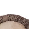 Trixie hondenmand lionel gerecycled rond bruin - Afbeelding 3