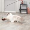 Trixie kattenhengel muis kunststof / pluche - Afbeelding 2