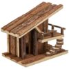 Trixie huis jule voor hamsters schorshout - Afbeelding 3