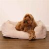 Rosewood 40 winks hondenmand cord ribstof beige - Afbeelding 4