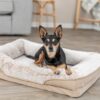 Trixie vital hondenmand lino hoekig beige - Afbeelding 8