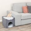 Trixie kattenhuis harvey grijs-wit / zwart - Afbeelding 8