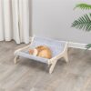 Trixie hangmat hout onbehandeld grijs - Afbeelding 6